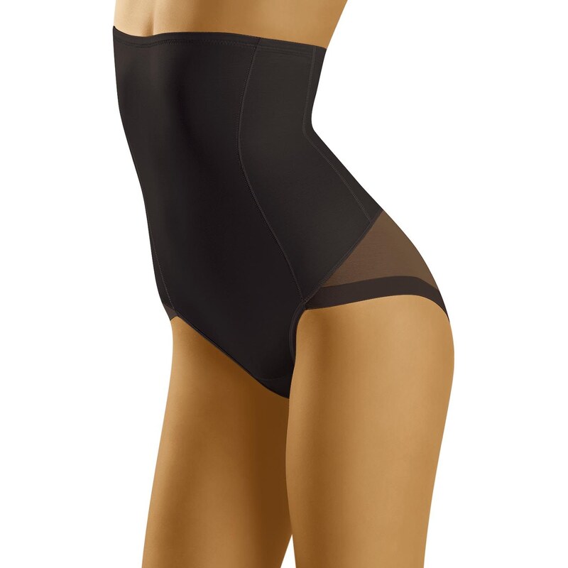 Wol-Bar Vysoké sťahovacie nohavičky Suprima čierne, Farba čierna 20151142