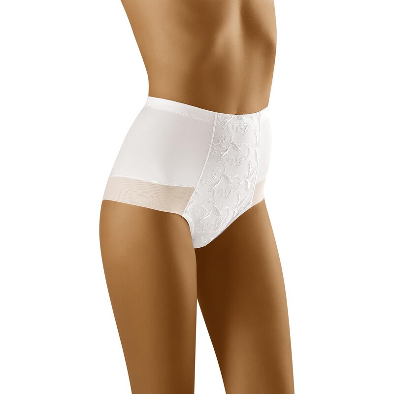 Wol-Bar Vyššie sťahovacie nohavičky Experia biele, Farba biela 20151046