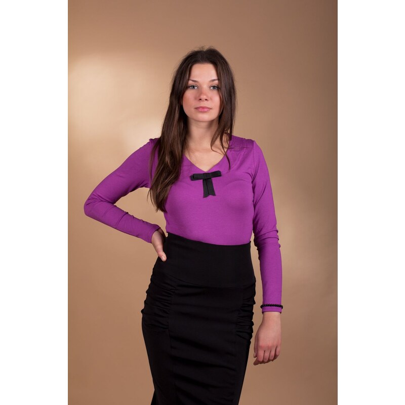 Lookat Blúzka Lili 3037 fialová, Farba fialová 61719189