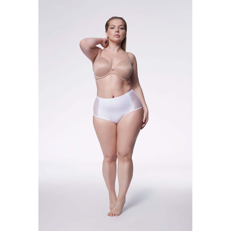 Julimex Dámske nohavičky vyššie Opal biele, Farba biela 20152966