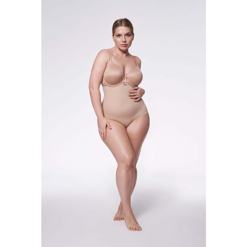 Julimex Sťahovacie nohavičky s extra vysokým pásom 251 prírodné, Farba 20440089