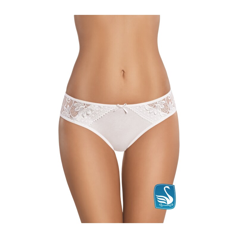 Gabidar Bavlnené nohavičky bedrové Liliana 123, Farba čierna 20153455