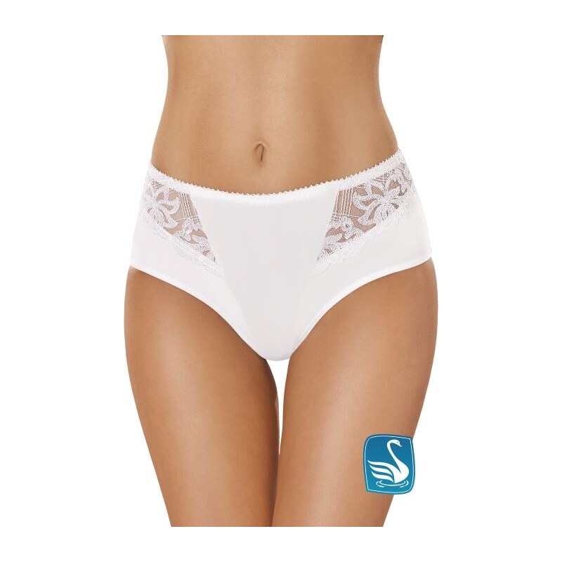 Gabidar Bavlnené nohavičky s vyšším pásom Nadia 70, Farba biela 46466160