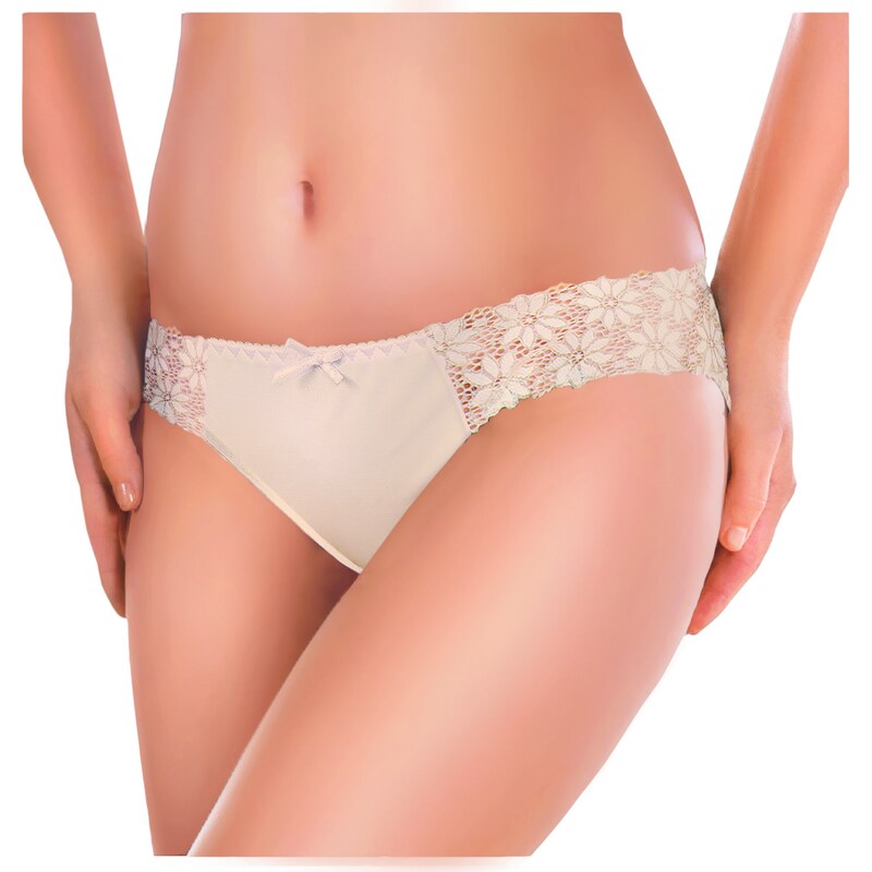 Ewana Nohavičky Aura 041 béžové, Farba béžová 20153657