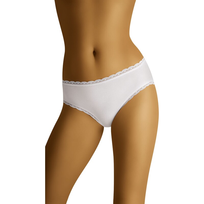 Wol-Bar Bavlnené nohavičky organická bavlna Eco-Ra biele, Farba biela 20156296