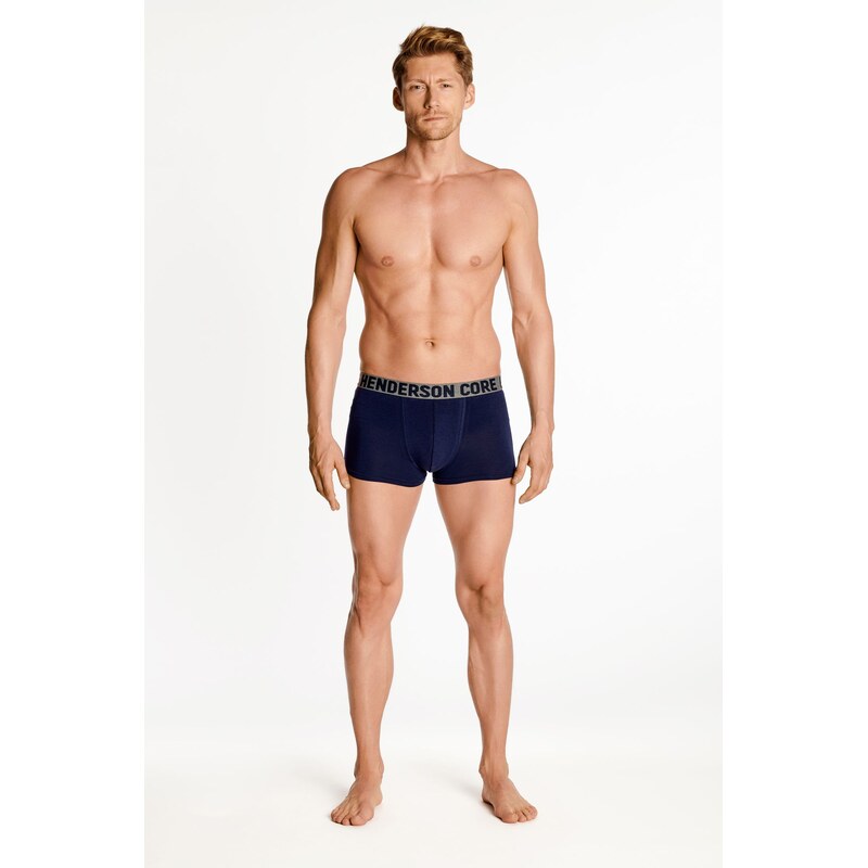 Henderson 2 PACK boxerky Odin 38284-MLC nebeskymodré-tmavomodré, Farba 20156503