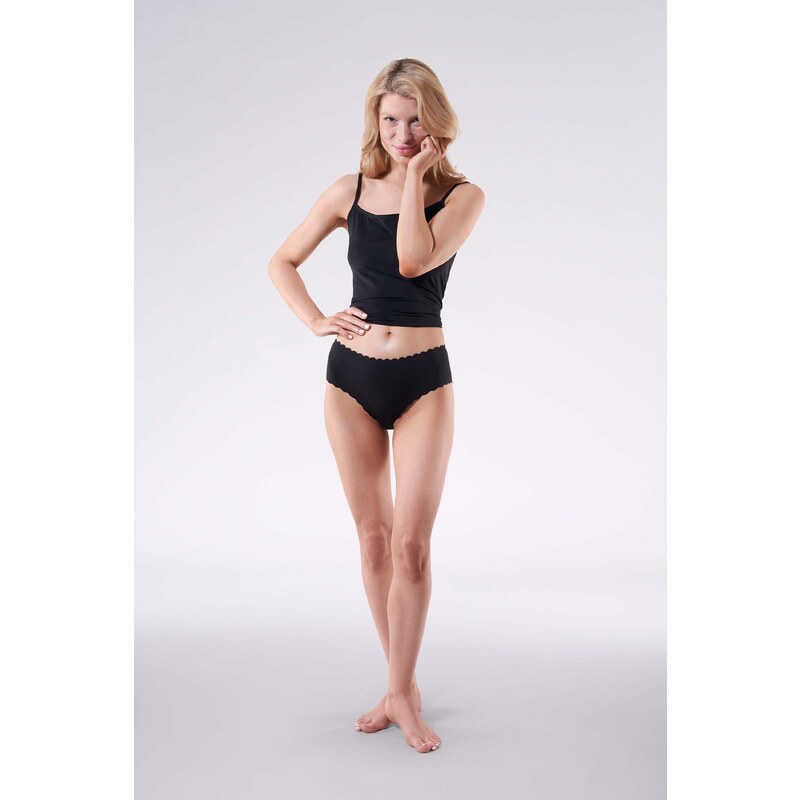 Julimex Bezšvové neviditeľné nohavičky strihané laserom Shellie Maxi 22262347