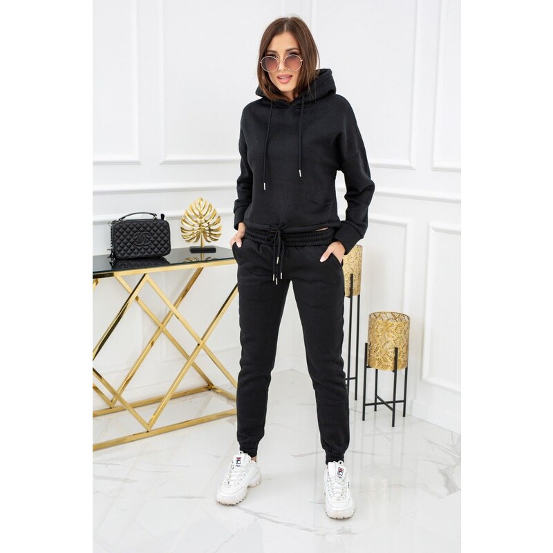 Vittoria Ventini Dámska tepláková súprava Copacabana čierna, Farba 24086135