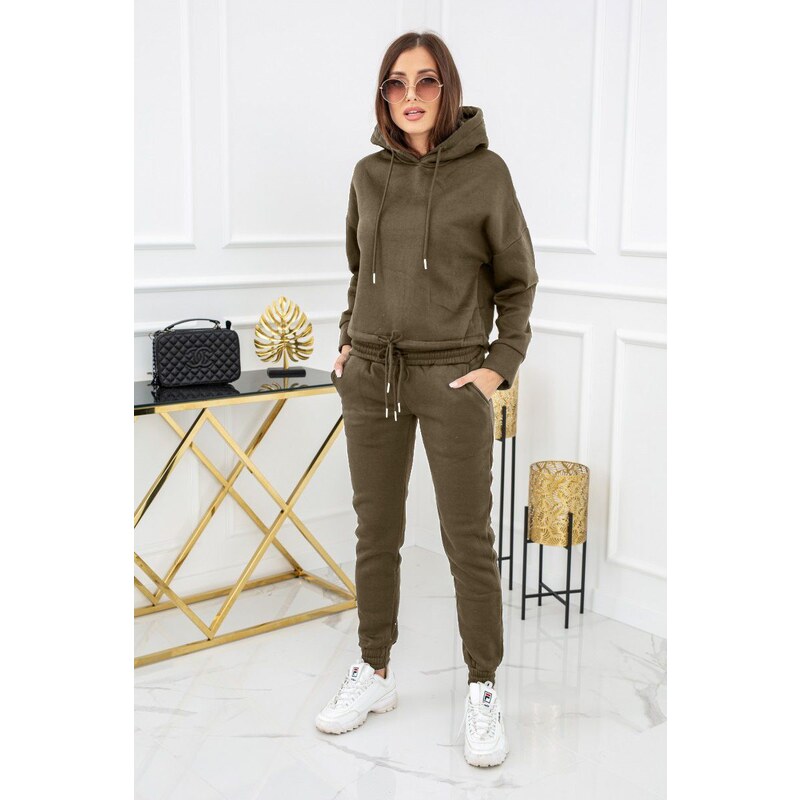 Vittoria Ventini Dámska tepláková súprava Copacabana khaki, Farba 24086136