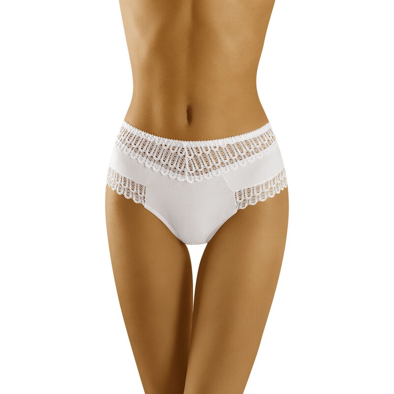 Wol-Bar Nohavičky vyššie organická bavlna Eco-To biele, Farba biela 23346976