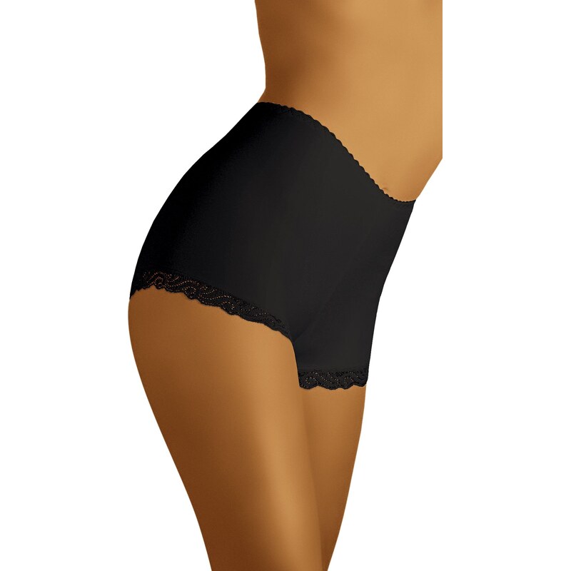 Wol-Bar Sťahovacie boxerky s vyšším pásom Dixi čierne, Farba čierna 28246084