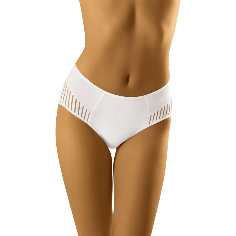 Wol-Bar Nohavičky bavlnené Eco-Qu biele, Farba biela 24340963