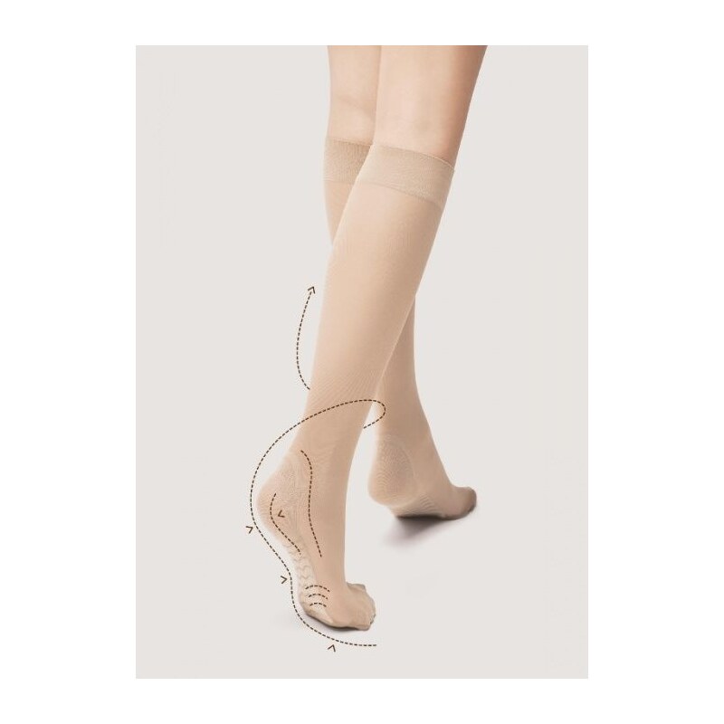 Fiore Podkolienky so špeciálnym masážnym účinkom Body Care Massage 20 35970323