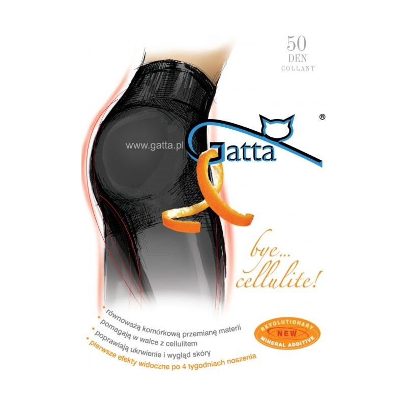 Gatta Zoštíhľujúce pančuchy proti celulitíde Bye Cellulite 50 DEN-s, 34096114