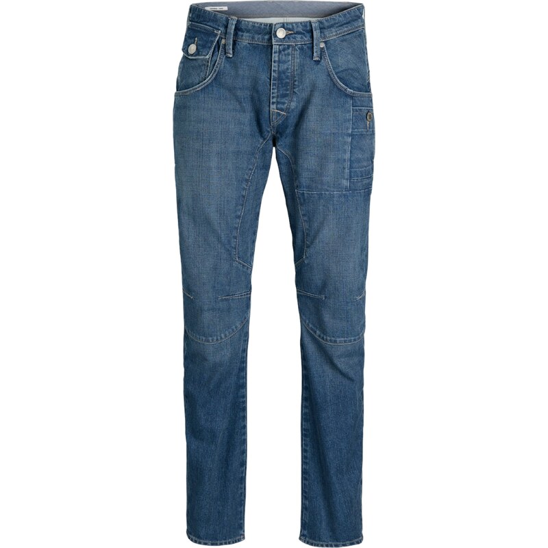 JACK & JONES Džínsy JJIMIKE JJOSAKA modrá denim 59073032