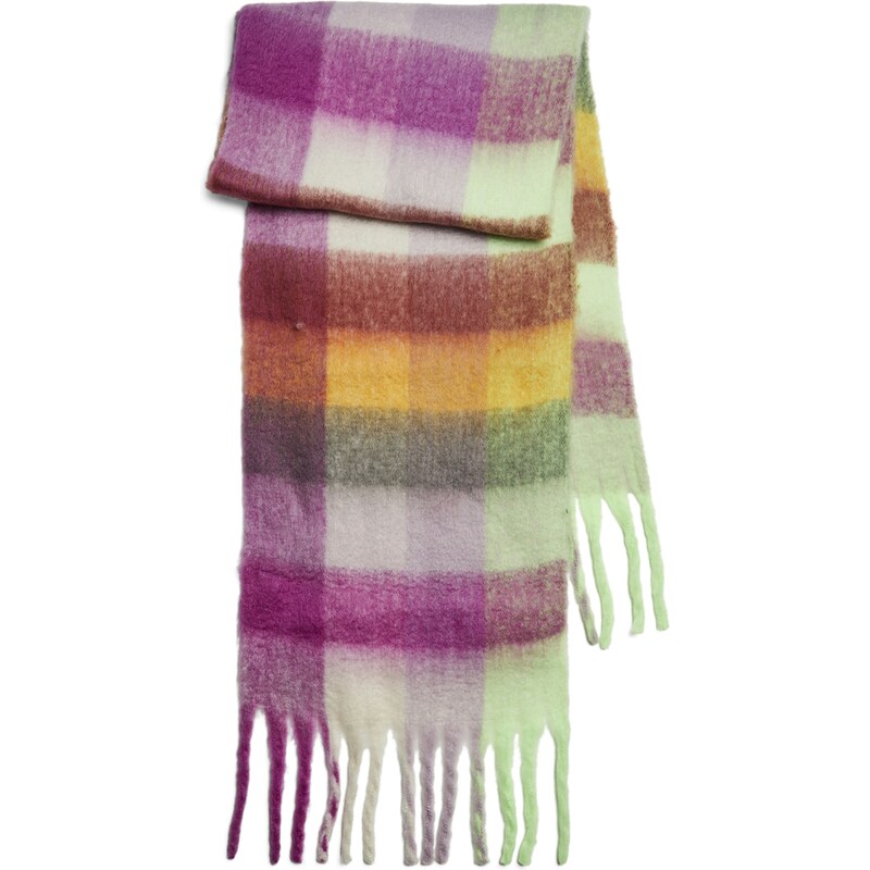 Pieces Dámsky šál PCNUSSA 17152590 Festival Fuchsia 66581346