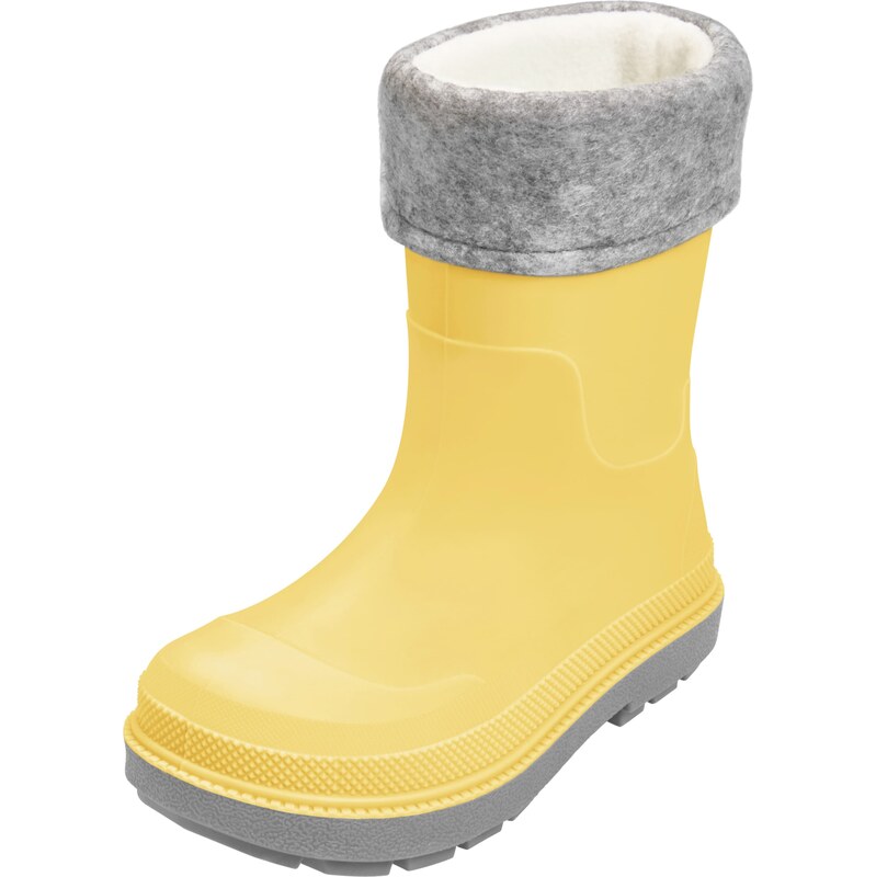 PLAYSHOES Gumáky žltá / sivá 59072978