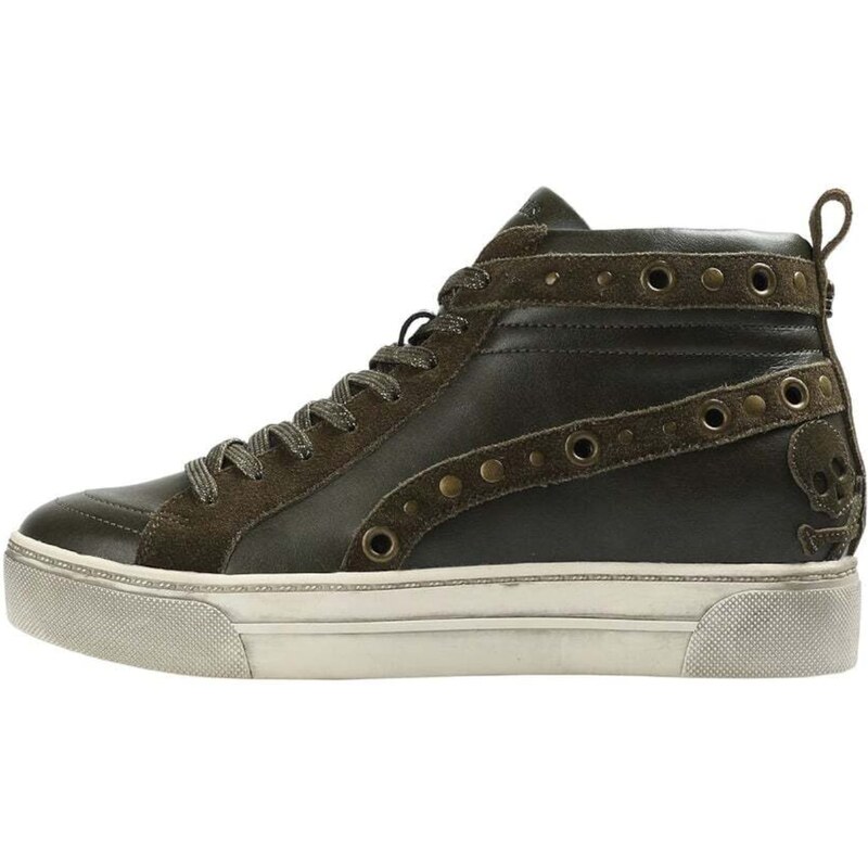 Scalpers Členkové tenisky čadičová / kaki 62163780