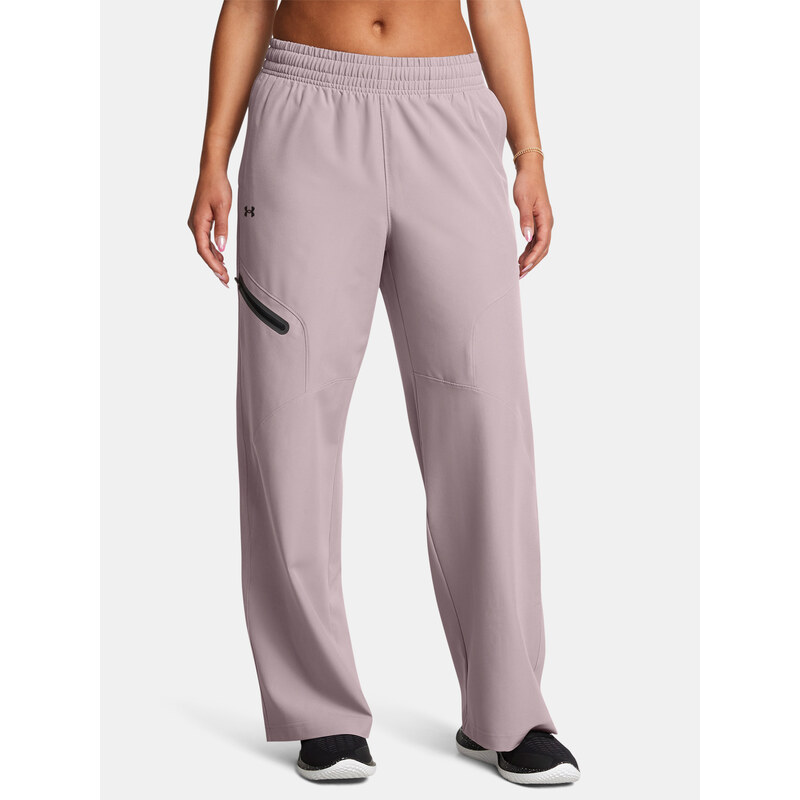 Womens Sports Pants Under Armour Unstoppable Wvn WL Pant-GRY - Womens 64784792