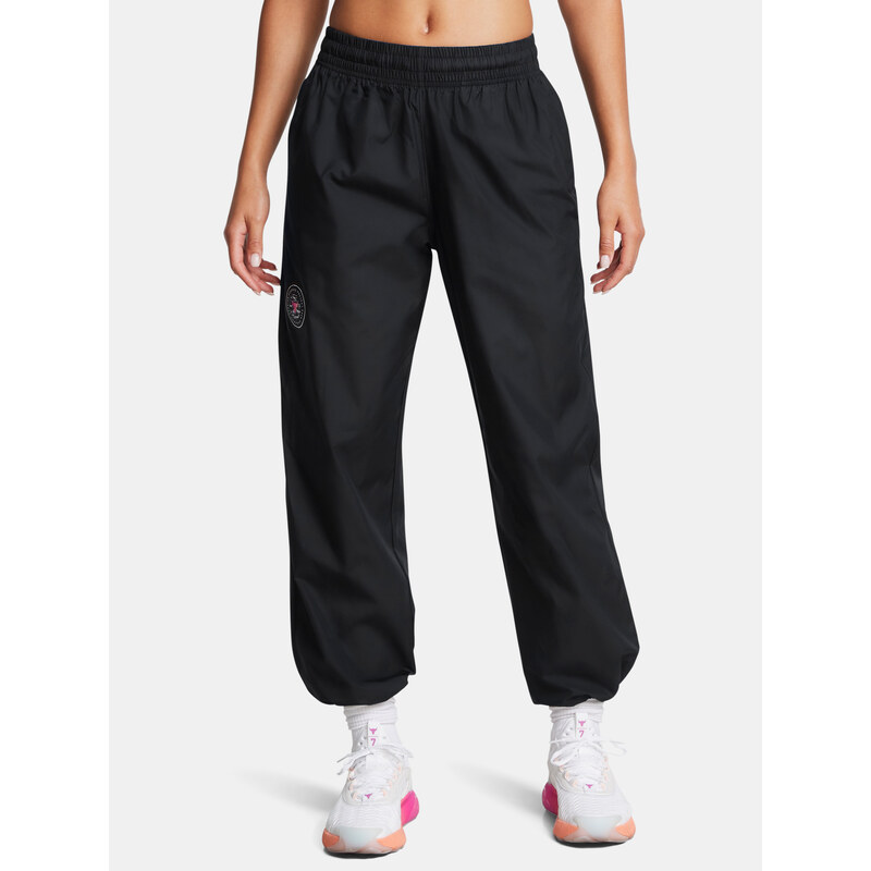 Womens Sports Pants Under Armour Pjt Rck Wvn Pant BOH-BLK - Womens 64790953