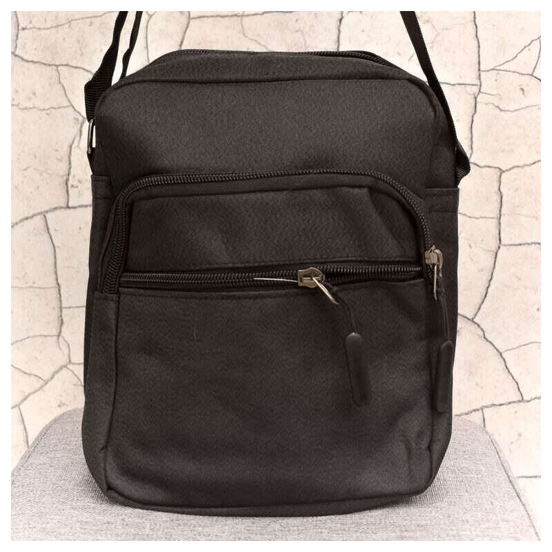 JOHN-C Pánska čierna taška RICHARD 59075025