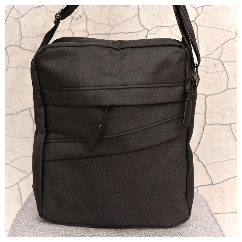 JOHN-C Pánska čierna taška NICO 59075027