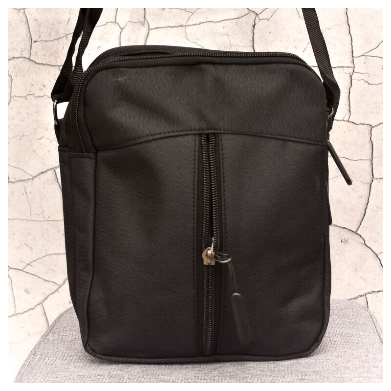 JOHN-C Pánska čierna taška PAUL 59075028