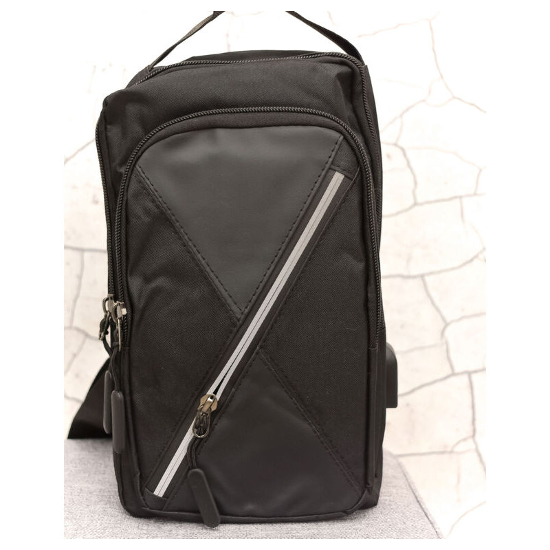 JOHN-C Pánska čierna taška MARK 59075037