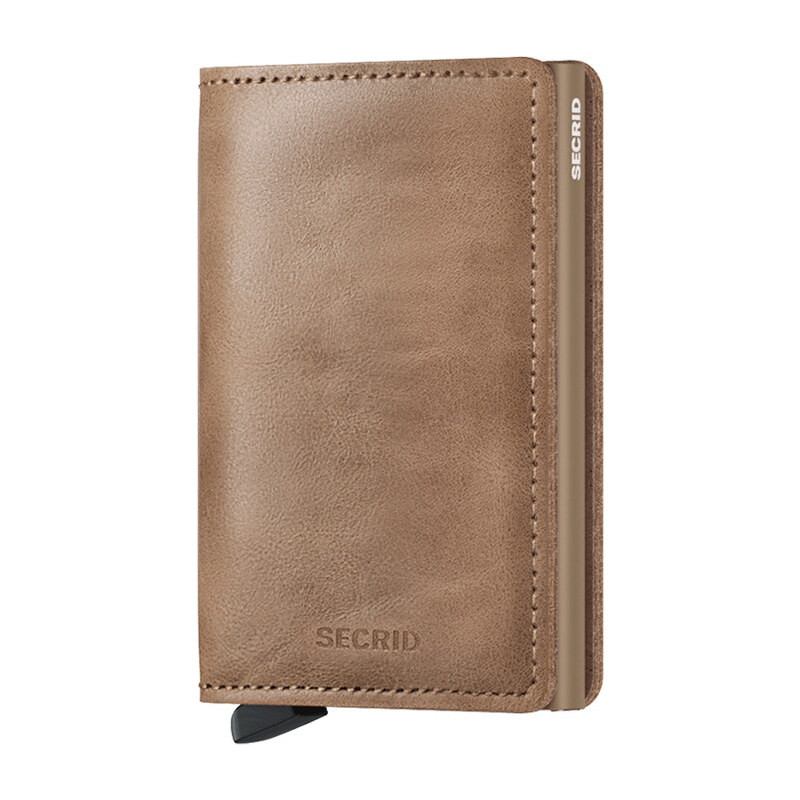 Secrid Slimwallet Vintage Taupe - Unisex - Doplnok Secrid - Hnedé - SV 66359290
