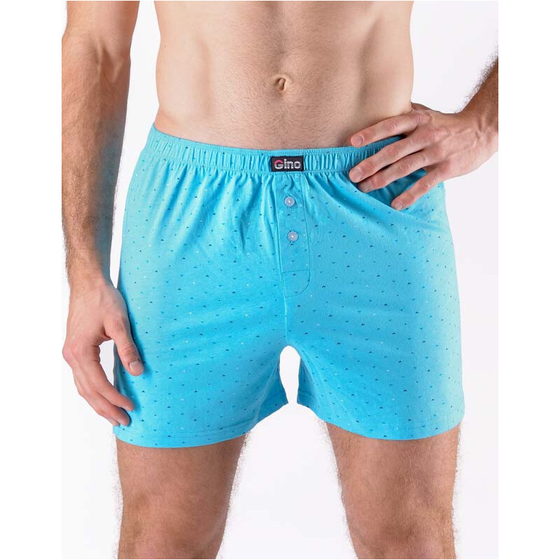 Pánske trenky Gino nadrozmer modré (75206-LZMMZM) 61232937