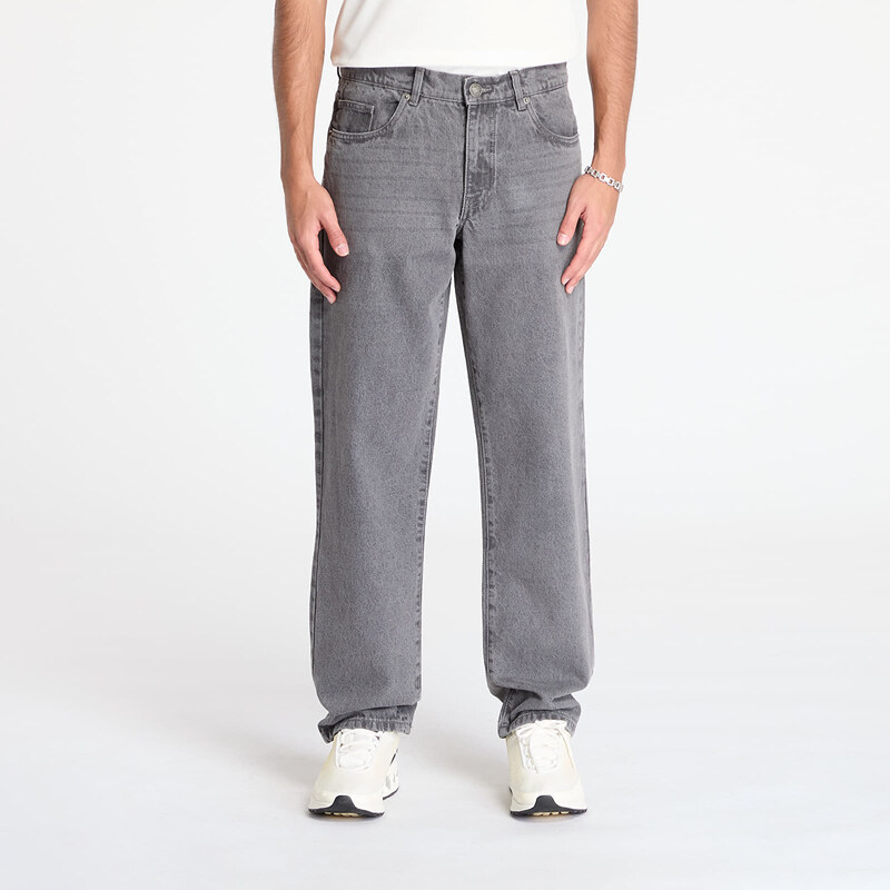 Džínsy Urban Classics Heavy Ounce Straight Fit Jeans New Grey Washed 59076830