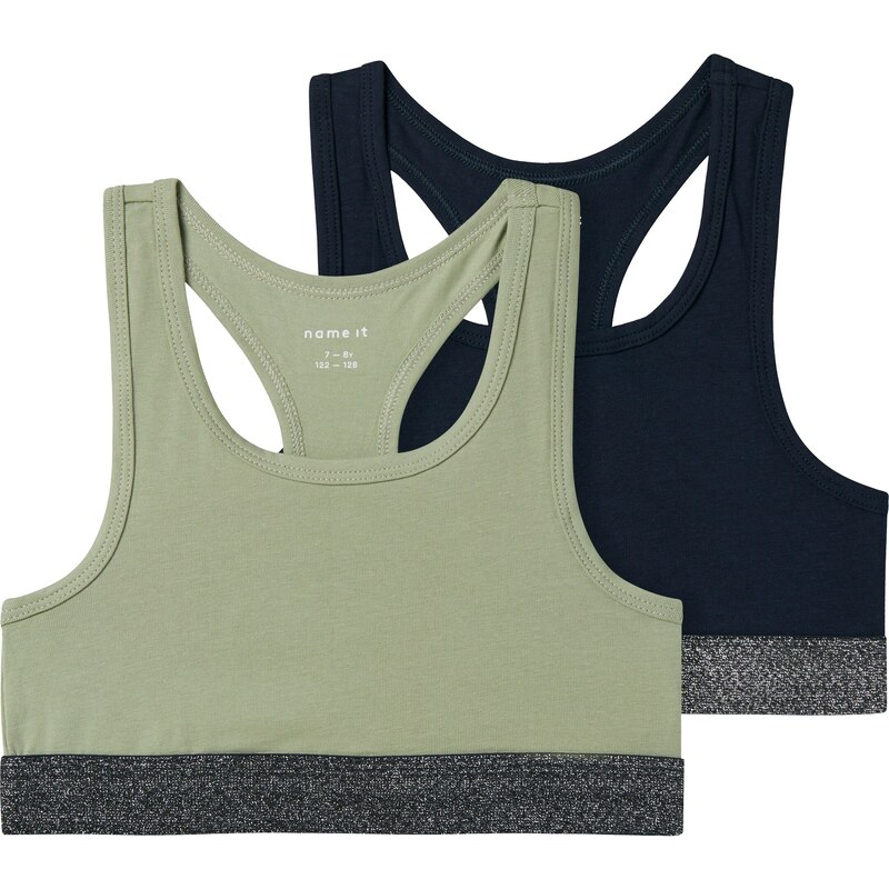 NAME IT Podprsenka námornícka modrá / olivová 58171205