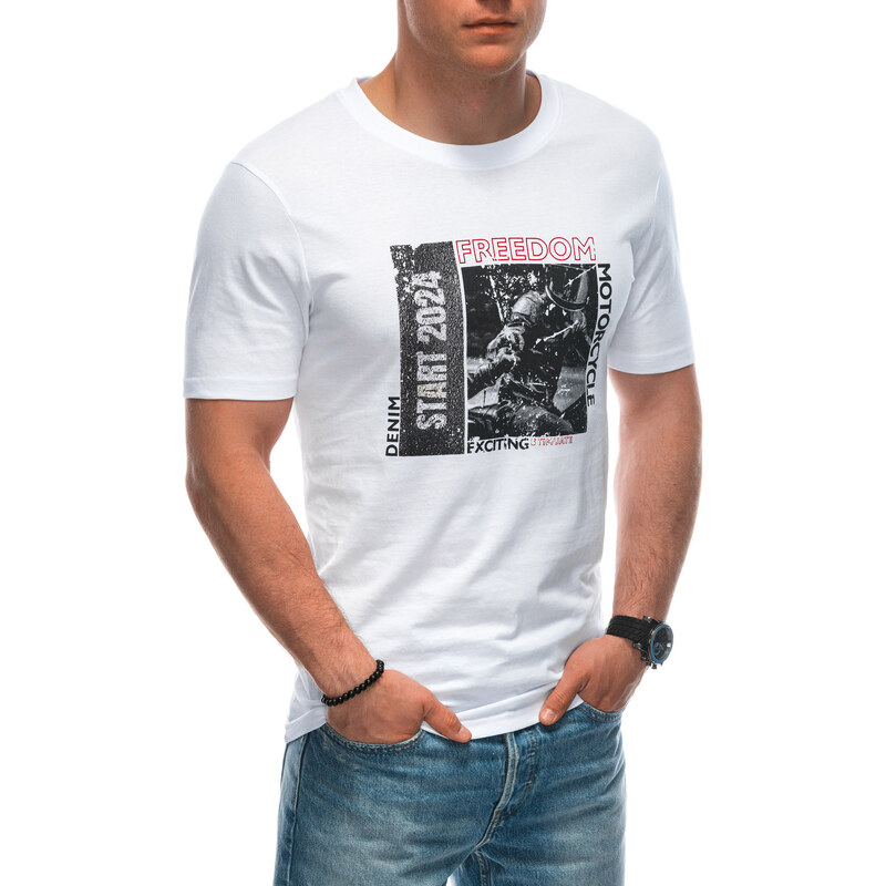 Edoti Mens printed t-shirt 57777652