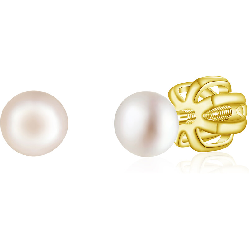 Olivie Náušnice 4mm PERLY AAA GOLD 9114 59097659