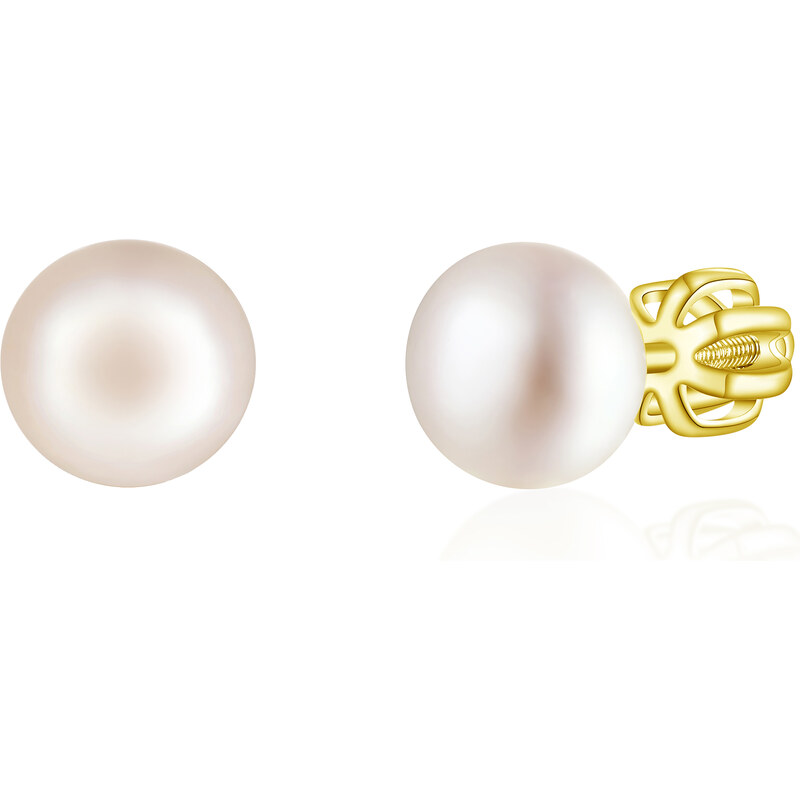 Olivie Náušnice 8mm PERLY AAA GOLD 9118 59097663