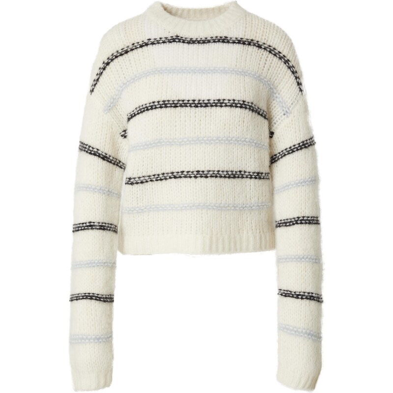 LeGer by Lena Gercke Sveter Paulina svetlomodrá / čierna / šedobiela 60133922