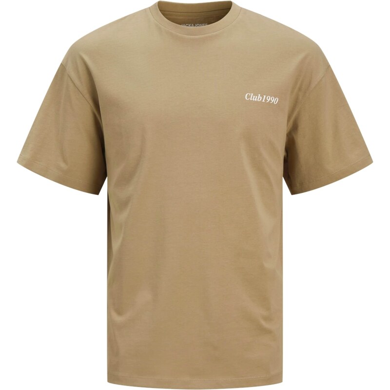 JACK & JONES Tričko JJEBradley kaki / ružová / biela 59083336