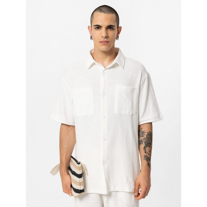 VAMOS CLO Košeľa Moselle biela 60683210