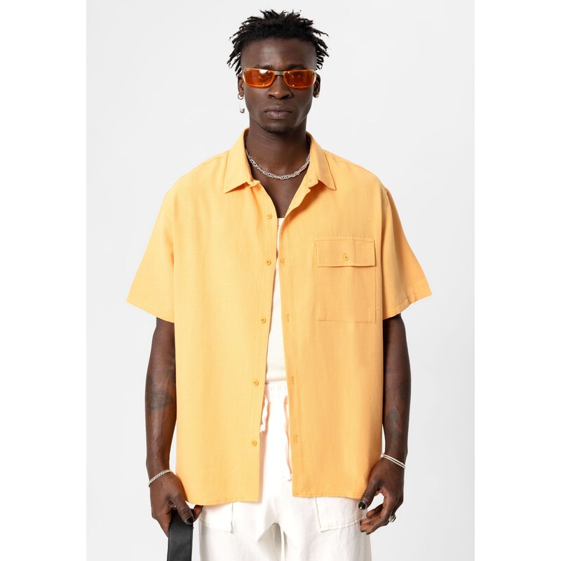 VAMOS CLO Košeľa Arlington oranžová 60683252