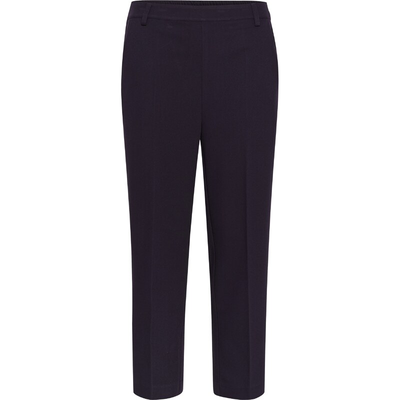 Kaffe Nohavice s pukmi KA Sakura tmavofialová 62661137