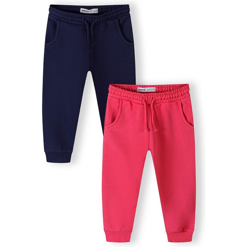 MINOTI Nohavice tmavomodrá / malinová 62791719