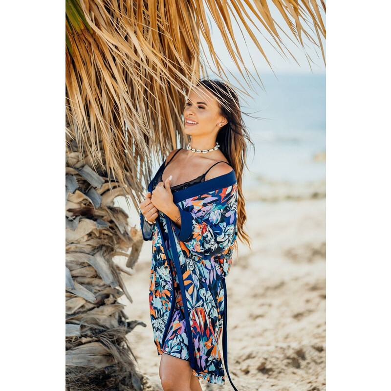 Župan Edna Námornícky modrý vzor - Eldar 44210005