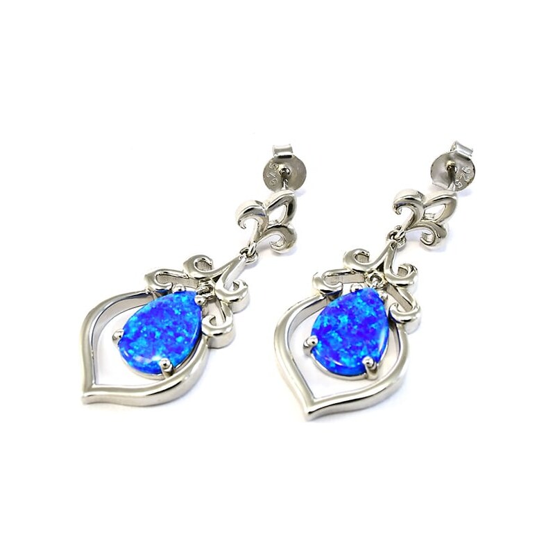 Strieborné náušnice Glare 601 59092459