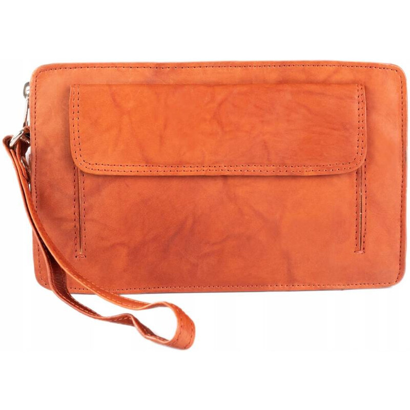 Inny Dvojkomorová pánska taška z prírodnej kože 58404714