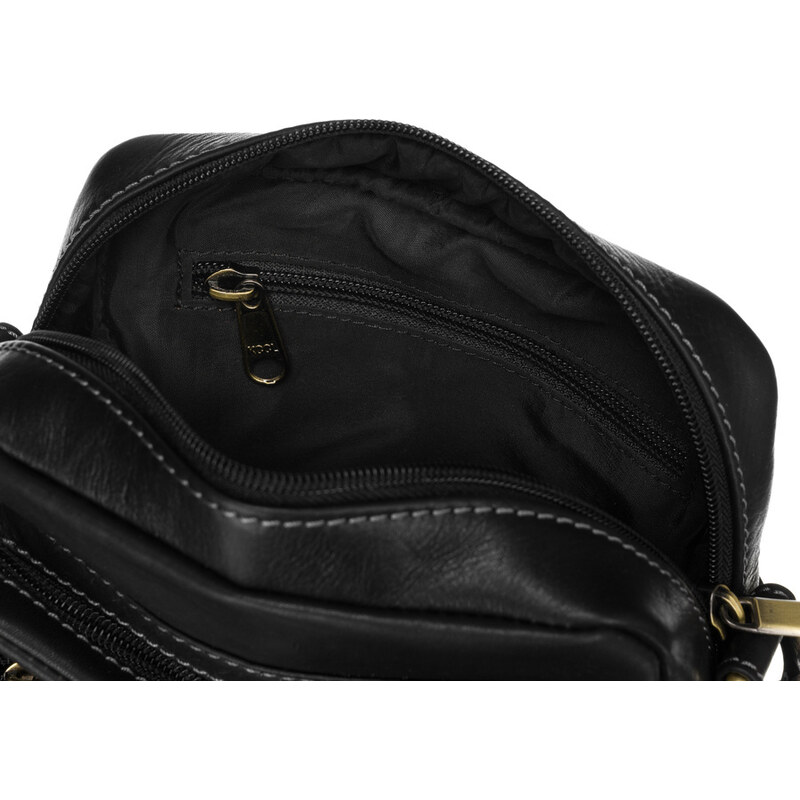 Kožená, priestranná taška pre pánov Peterson 58385977