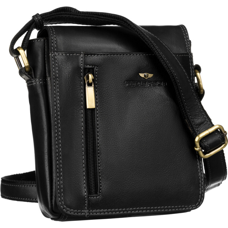 Praktická kožená taška pre pánov Peterson 58385981