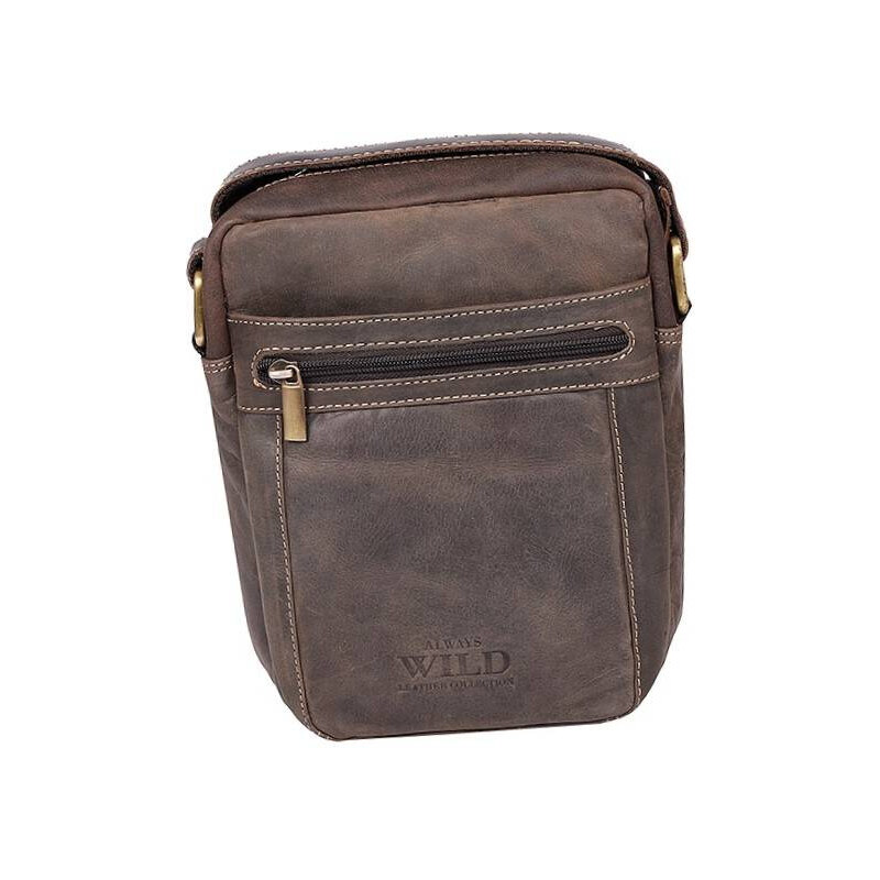 Kožená pánska taška Always Wild 58386769
