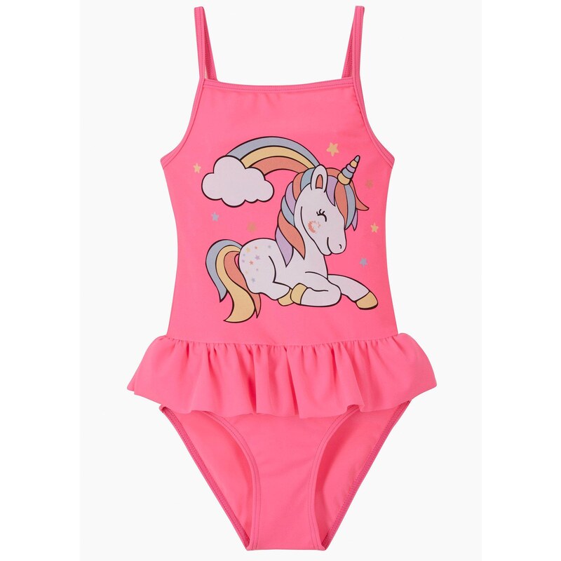 bonprix Jednodielne plavky, farba ružová 44790506