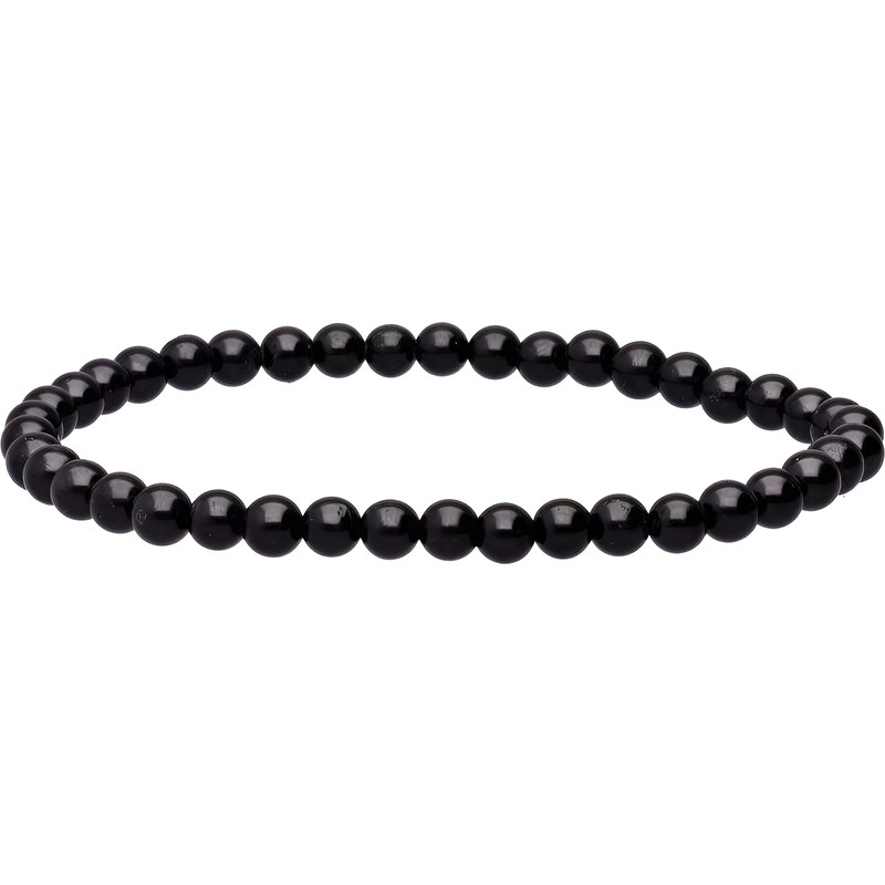 Olivie Náramok 4mm ČIERNY TURMALÍN 8125 59109002