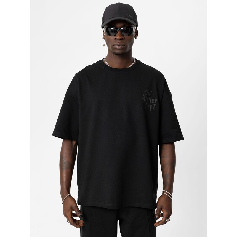 VAMOS CLO Tričko Essonne sivá / čierna 60683306